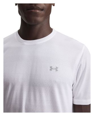Camiseta de manga corta Under Armour Velociti blanca para hombre