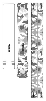 Kit de Protection Cadre Dyedbro Frame Camo Noir