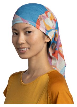 Merino Lightweight Digital Print Multicolour Neck Warmer