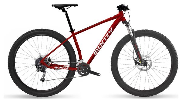 Monty KZ8 Hardtail MTB Shimano Altus 9V 29'' Red 2021 | Alltricks.com