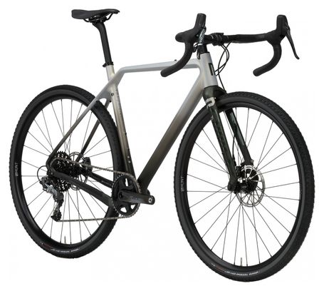 Gravel Bike Rondo Ruut CF1 Sram Force 11V 700 mm White/Black 2022