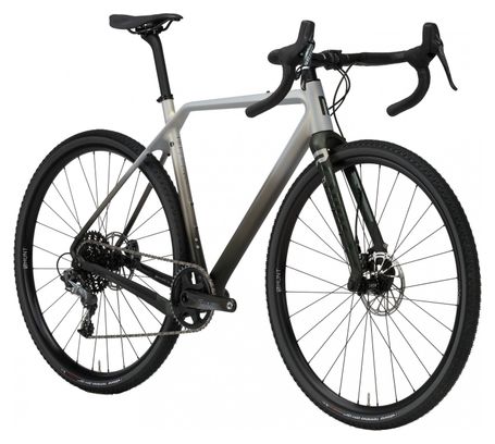 Bicicleta de gravilla Rondo Ruut CF1 Sram Force 11V 700 mm Blanca/Negra 2022