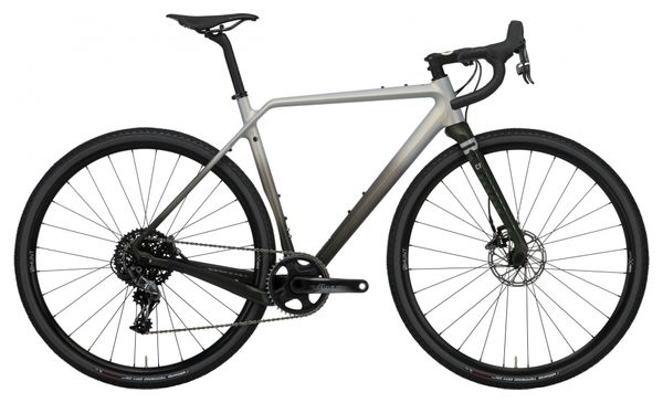 Bicicleta de gravilla Rondo Ruut CF1 Sram Force 11V 700 mm Blanca/Negra 2022