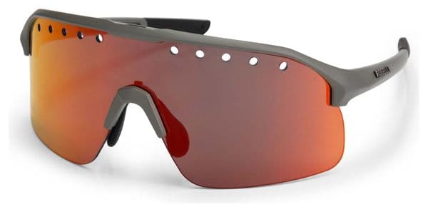 Lunettes Velo Rogelli Ventro Polarized - Unisexe - Gris/Bordeaux