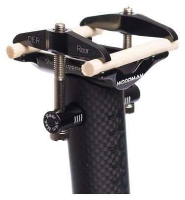 WOODMAN Seatpost CARBO GT2 Carbon 450mm