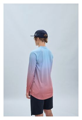 Poc Essential MTB Lite Pink/Blue Long Sleeve Jersey