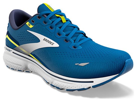 Zapatillas Brooks Ghost 15 Azul Amarillo