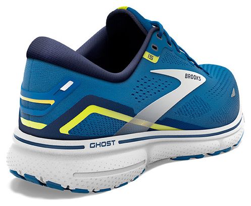 Brooks Ghost 15 Running Shoes Blue Yellow