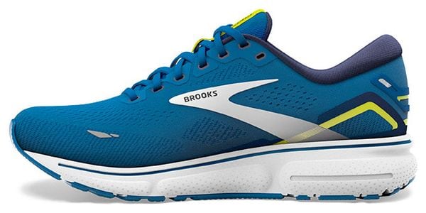 Brooks Ghost 15 Running Shoes Blue Yellow