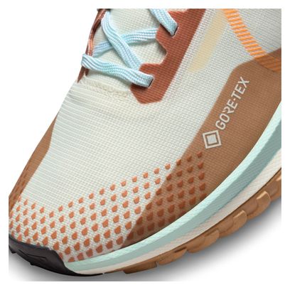 Trailrunningschuhe Nike React Pegasus <p><strong>Trail</strong></p>4 GTX Weiß Braun Blau
