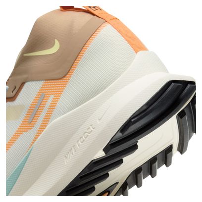 Chaussures de Trail Running Nike React Pegasus Trail 4 GTX Blanc Marron Bleu