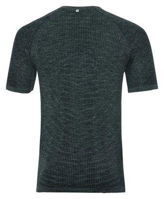 T-shirt Mc Evolution Light Blackcomb Black-odlo Steel Grey