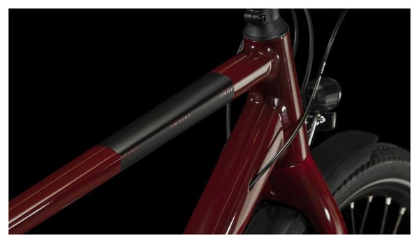 Cube Travel Touring Bike Shimano Alivio/Altus 9S 700 mm Mirror Red 2023