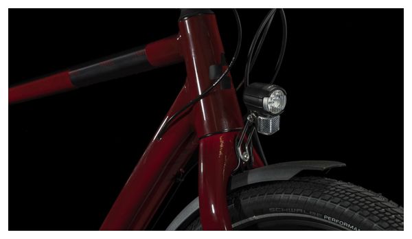 Cube Travel Touring Bike Shimano Alivio/Altus 9S 700 mm Mirror Red 2023