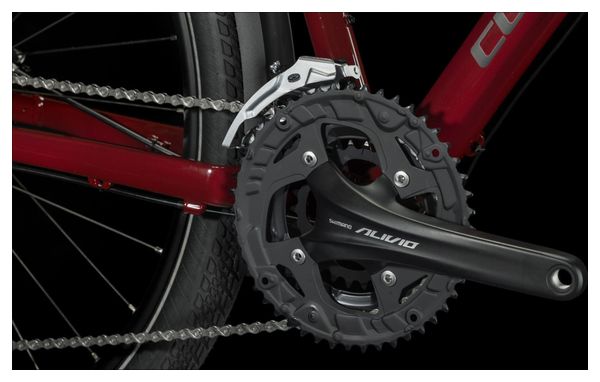 Cube Travel Touring Bike Shimano Alivio/Altus 9S 700 mm Mirror Red 2023