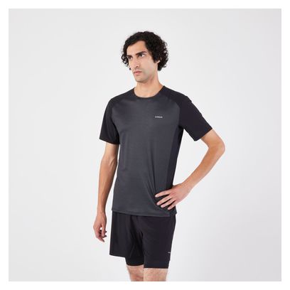 Maillot Manches Courtes Running Kiprun Run 900 Light Noir