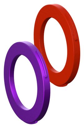 Magura Eyelet Kit for 4-Piston Caliper, Purple/Red