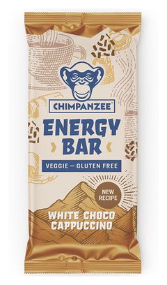 Chimpanzee-Energieriegel „Weiße Schokolade Cappuccino“ – 55 g