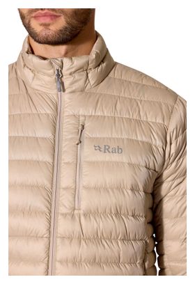 Piumino RAB Microlight beige da uomo