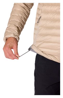 Piumino RAB Microlight beige da uomo