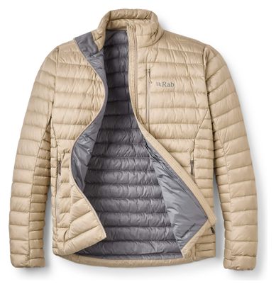 Piumino RAB Microlight beige da uomo