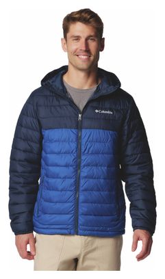 Doudoune Columbia Powder Lite II Hooded Bleu