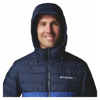 Doudoune Columbia Powder Lite II Hooded Bleu