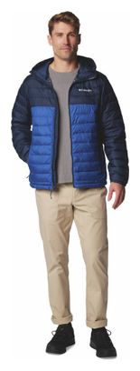 Doudoune Columbia Powder Lite II Hooded Bleu