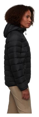 Chaqueta acolchada Mammut Waymarker IN con capucha, negra, para mujer