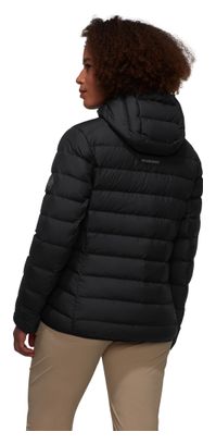 Chaqueta acolchada Mammut Waymarker IN con capucha, negra, para mujer