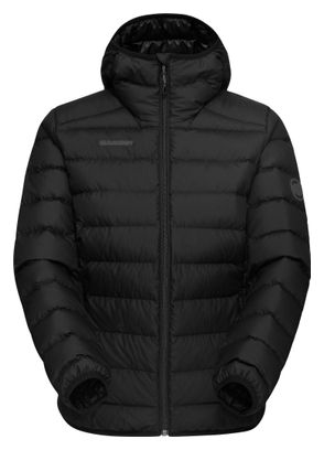 Chaqueta acolchada Mammut Waymarker IN con capucha, negra, para mujer
