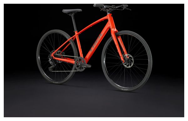 Trek FX 2 Fitness Bike Shimano Cues 9V 700 mm Rosso Gen 4