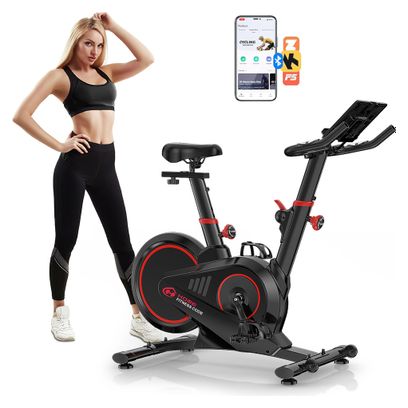 Vélo de biking Fitness X7 magnétique connecté Bluetooth noir
