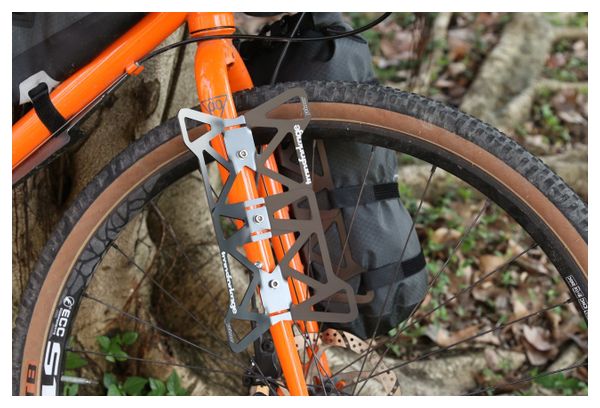 Woho Transforkage Modular Rack + 2 Straps Gold Orange