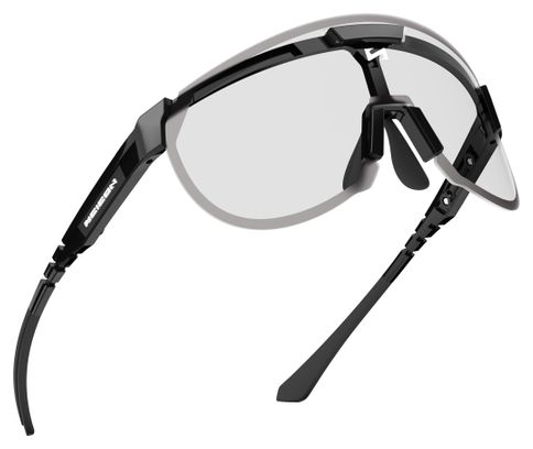 Lunettes Aerotrail Noir Brillant / Photochromique Argent Scicon Sports
