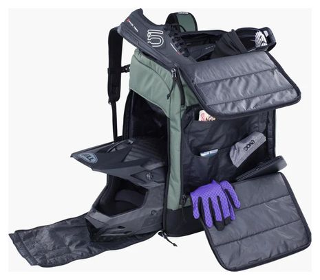 Mochila Evoc Gear 60L Verde Oscuro