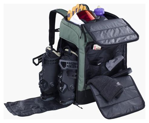 Mochila Evoc Gear 60L Verde Oscuro