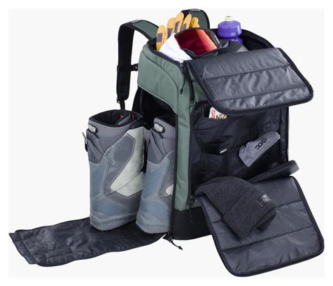 Mochila Evoc Gear 60L Verde Oscuro