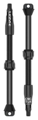 Tubeless Valves Lezyne CNC TLR Valve Pro Schwarz