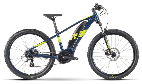 VTT Électrique Semi-Rigide R Raymon HardRay E 1.0 Shimano Altus 8V 400 Wh 27.5'' Bleu/Jaune