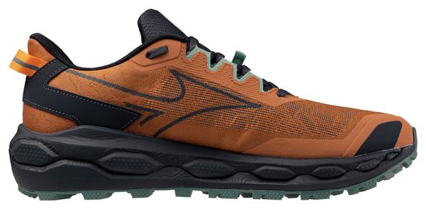 Chaussures Trail Mizuno Wave Mujin 11 Marron Homme