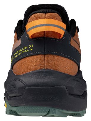 Chaussures Trail Mizuno Wave Mujin 11 Marron Homme