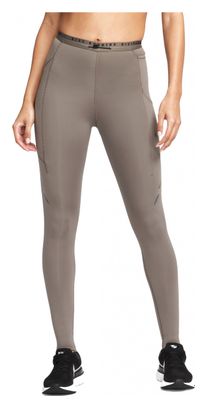 Nike Women&#39;s Dri-Fit Run Division Long Tight Gray