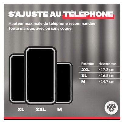 Shapeheart - Support téléphone pour vélo (Téléphone XL)