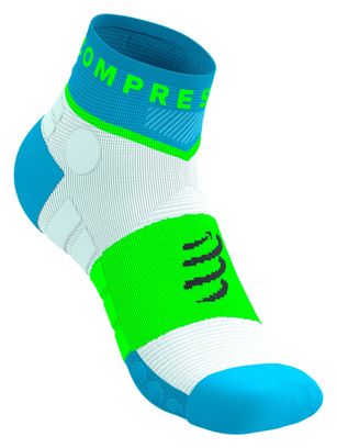 Chaussettes Compressport Ultra Trail Bleu/Vert