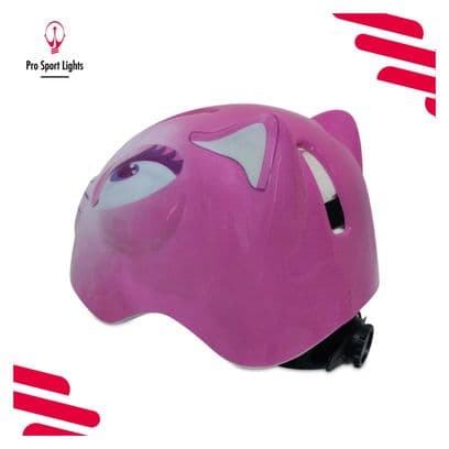 Casque de vélo Enfants Filles - Animal Rose - Small 48/54cm