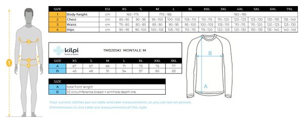 Sweat de sport pour homme Kilpi MONTALE-M