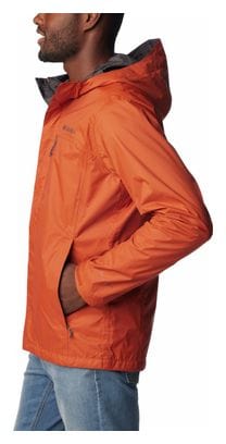 Chaqueta impermeable Columbia <p> <strong>Pouring Adventure</strong></p>II Naranja