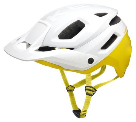 KED Casque Vélo Pector Me-1 - Blanc/jaune