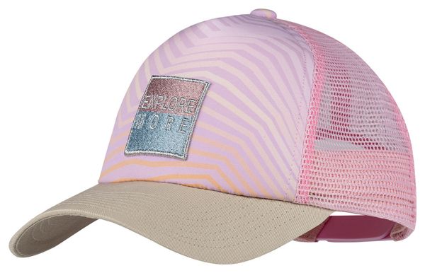 Casquette Enfant Buff Trucker Rose